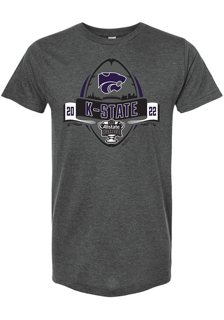 Black K-State Wildcats 2022 Sugar Bowl Bound Short Sleeve Fashion T Shirt