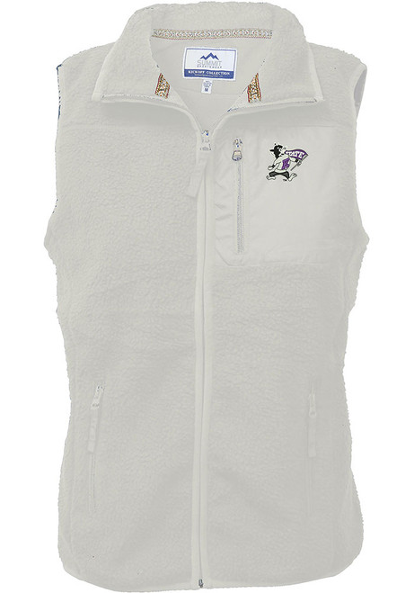 Womens Oatmeal K-State Wildcats Hannah Vest