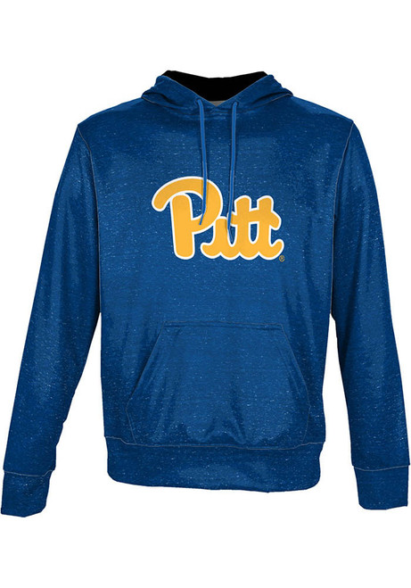 Youth Pitt Panthers Blue ProSphere Heather Long Sleeve Hooded Sweatshirt