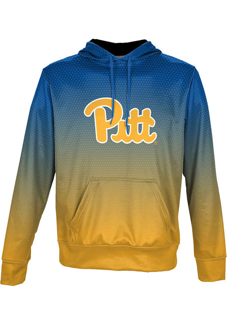 Youth Pitt Panthers Blue ProSphere Zoom Long Sleeve Hooded Sweatshirt