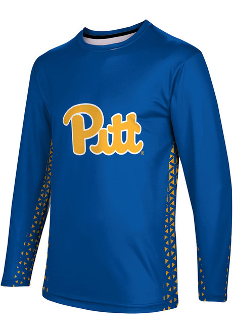 Mens Pitt Panthers Blue ProSphere Geometric Tee