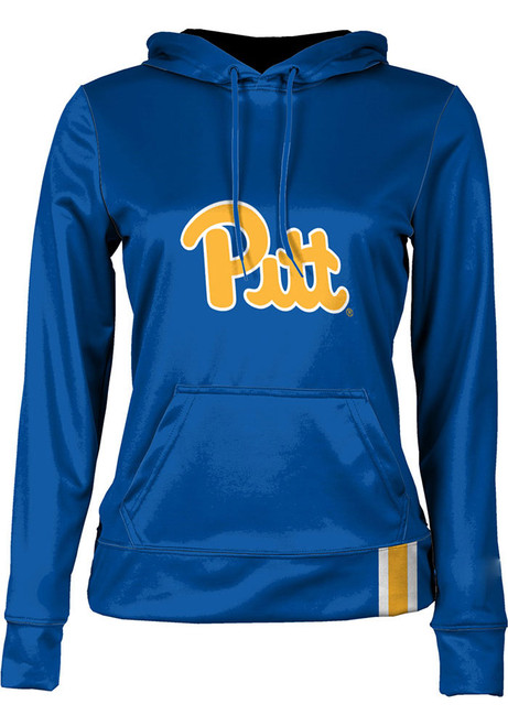 Womens Pitt Panthers Blue ProSphere Solid Hooded Sweatshirt