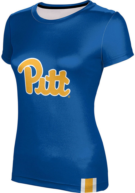 Pitt Panthers Blue ProSphere Solid Short Sleeve T-Shirt