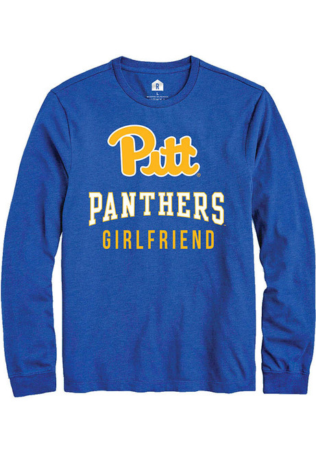 Mens Pitt Panthers Blue Rally Girlfriend Tee