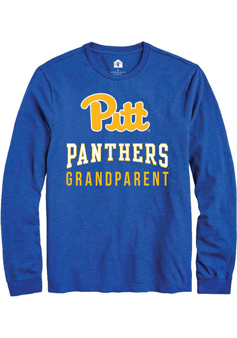 Mens Pitt Panthers Blue Rally Grandparent Tee