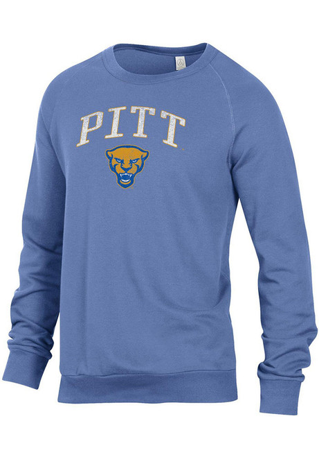 Mens Pitt Panthers Blue Alternative Apparel Champ Fashion Sweatshirt