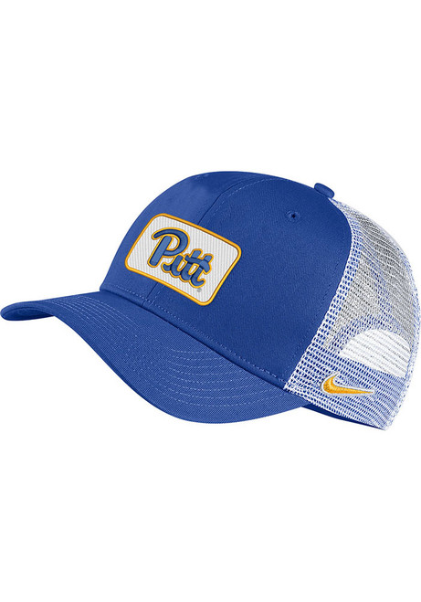 Nike Blue Pitt Panthers C99 Script Trucker Adjustable Hat