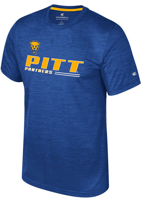 Pitt Panthers Blue Colosseum Langmore Short Sleeve T Shirt