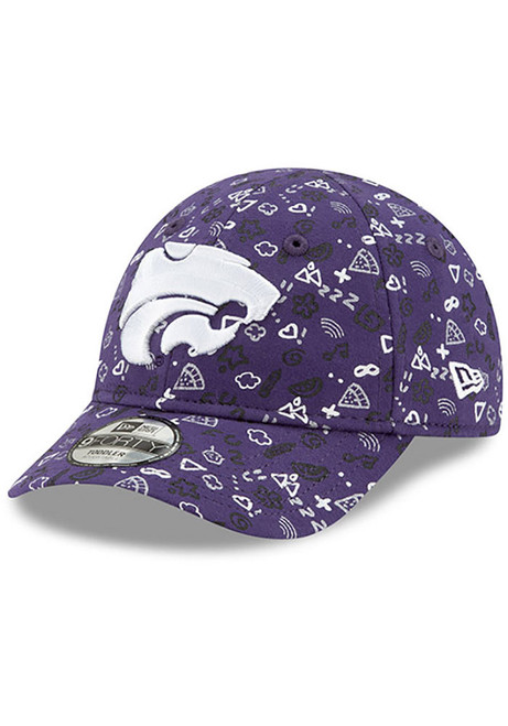 K-State Wildcats New Era Pattern 9FORTY Baby Adjustable Hat