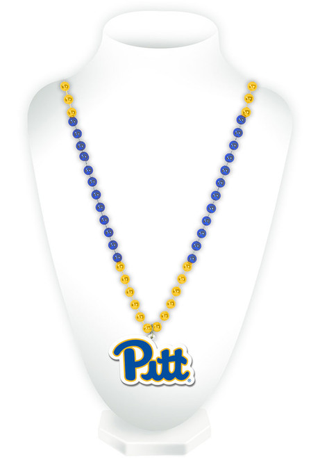 Blue Pitt Panthers Medallion Spirit Necklace