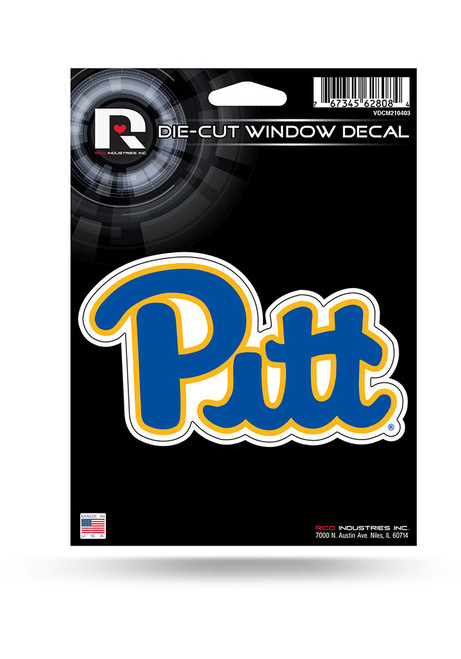 Blue Pitt Panthers Small Decal