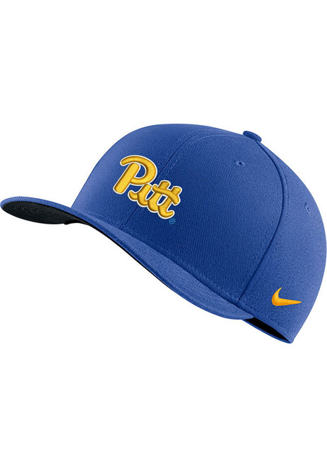 Pitt Panthers Nike Swoosh Flex Hat - Blue