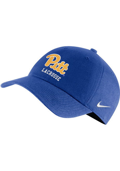 Nike Blue Pitt Panthers Lacrosse Adjustable Hat