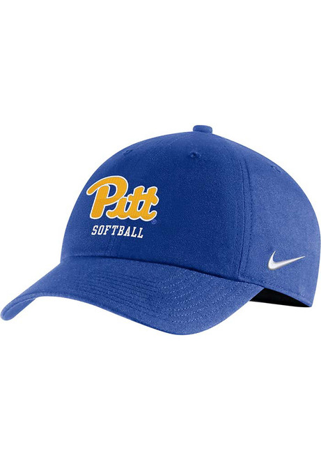 Nike Blue Pitt Panthers Softball Adjustable Hat