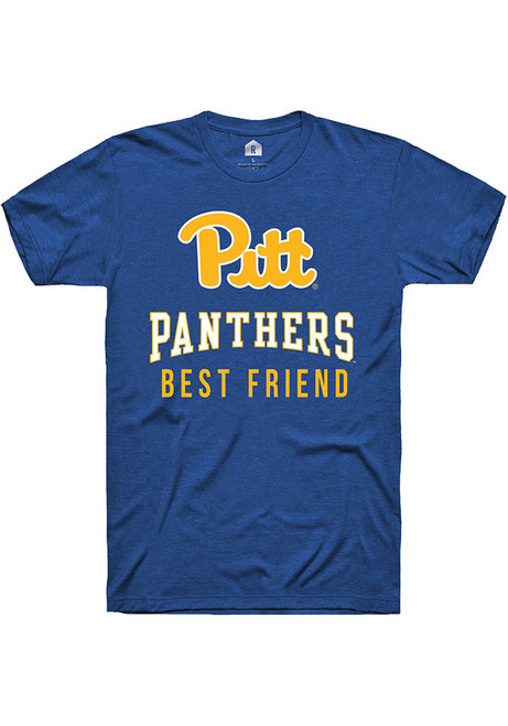 Pitt Panthers Blue Rally Best Friend Short Sleeve T Shirt