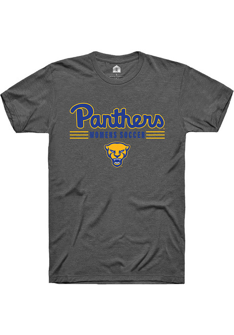 Pitt Panthers Charcoal Rally Womens Soccer Short Sleeve T Shirt