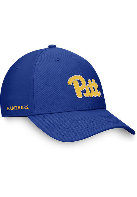 Pitt Panthers Top of the World Deluxe Structured Flex Hat - Blue