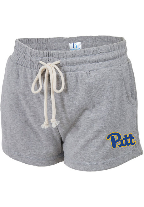 Womens Grey Pitt Panthers Rally Shorts