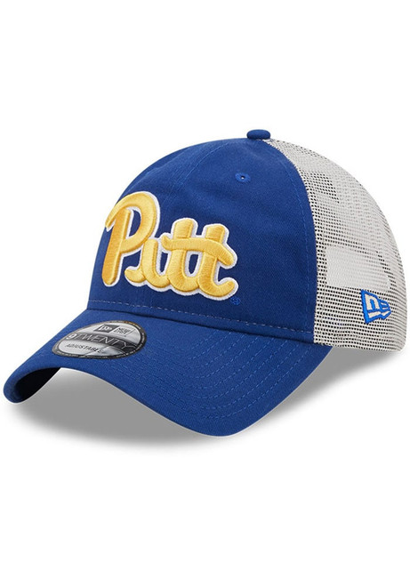 New Era Blue Pitt Panthers Loyal Truck 9TWENTY Adjustable Hat