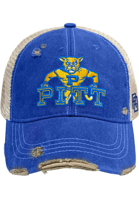 Pitt Panthers Blue RB886 Adjustable Hat