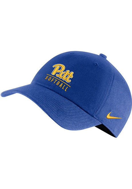 Nike Blue Pitt Panthers Softball Campus Adjustable Hat