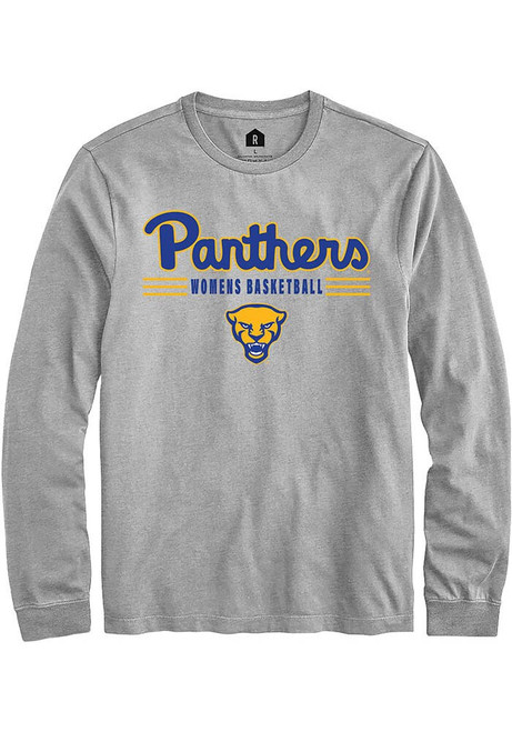 Mens Pitt Panthers Grey Rally Womens Basketball Tee