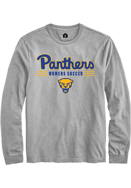 Mens Pitt Panthers Grey Rally Womens Soccer Tee