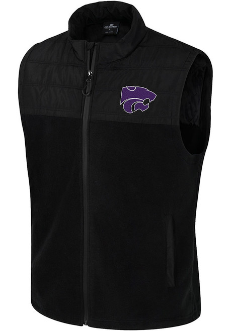 Mens K-State Wildcats Black Colosseum Block The Sun Vest