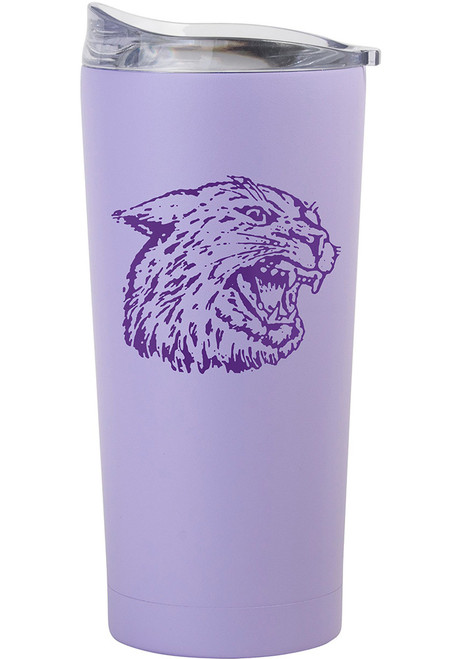 Lavender K-State Wildcats 20oz Flipside Stainless Steel Tumbler