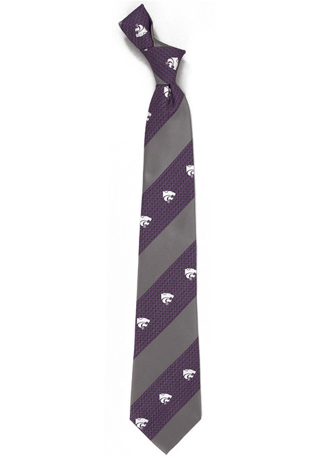 Geo K-State Wildcats Mens Tie - Purple