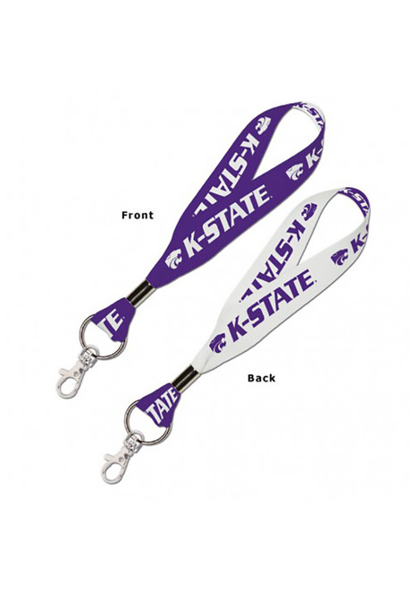 Purple  K-State Wildcats Key Lanyard