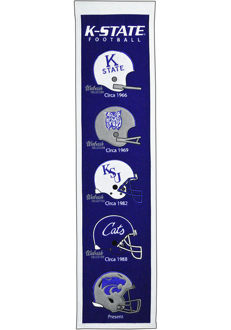 Purple K-State Wildcats 8x32 Fan Favorite Banner