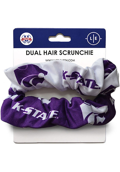 Dual Hair Twist K-State Wildcats Womens Hair Scrunchie