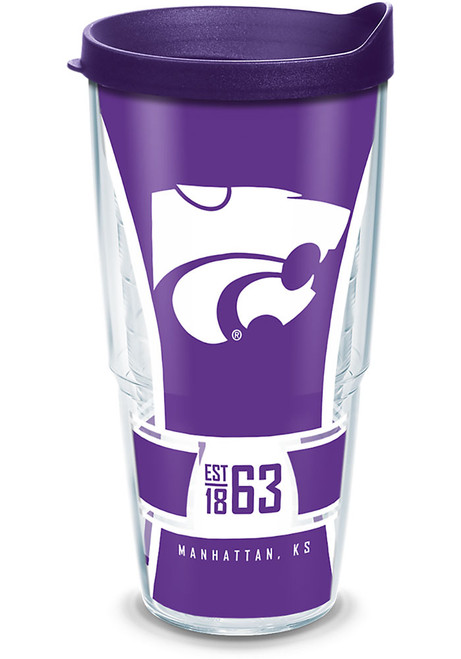 Purple K-State Wildcats 24oz Spirit Tumbler