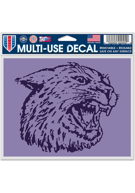 K-State Wildcats Purple  Lavender Multi Use Decal