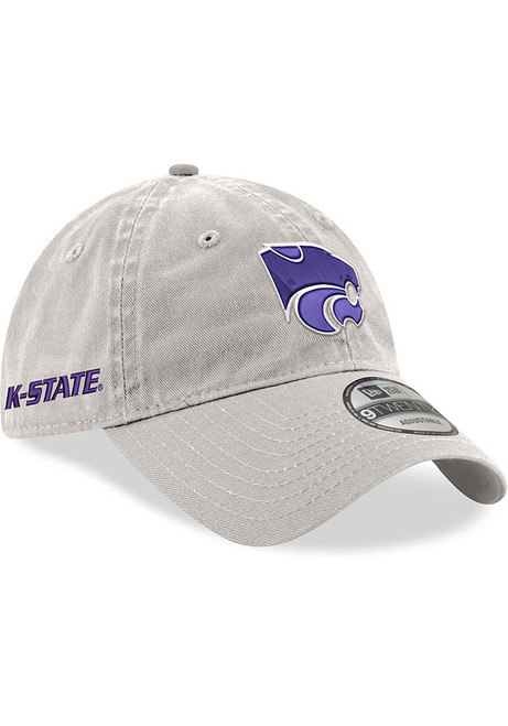 New Era White K-State Wildcats Core Classic 9TWENTY Adjustable Hat