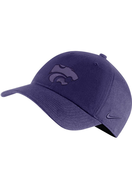 Nike Purple K-State Wildcats H86 Logo Campus Adjustable Hat