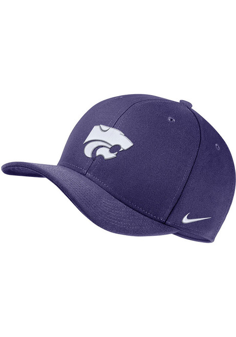 K-State Wildcats Nike C99 Swoosh Flex Hat - Purple