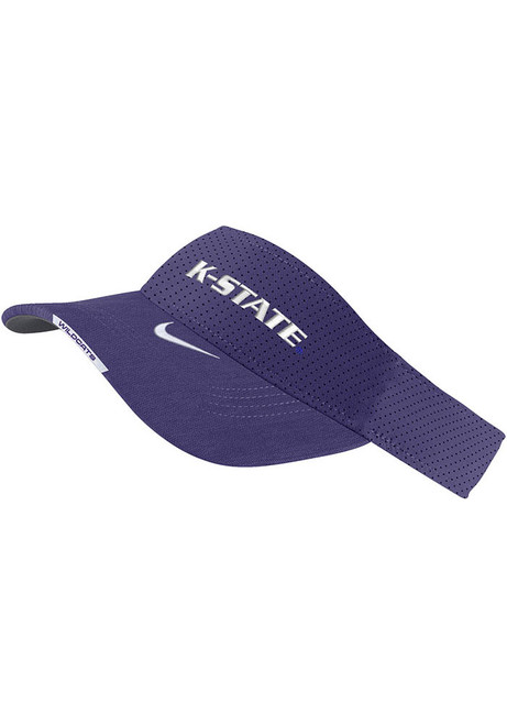 K-State Wildcats Nike 2022 Sideline DF Mens Adjustable Visor