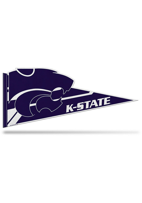 Purple K-State Wildcats NCAA Logo Pennant Pennant