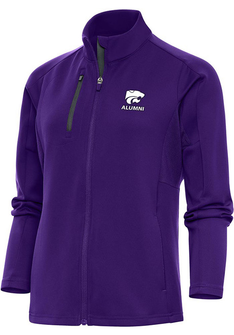 Womens K-State Wildcats Purple Antigua Alumni Generation Light Weight Jacket