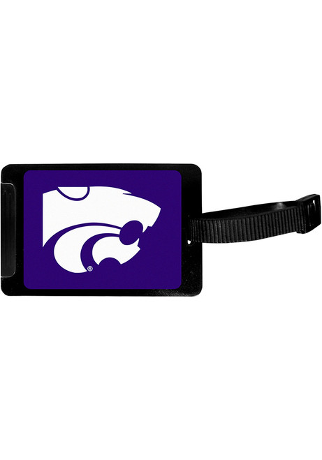 K-State Wildcats Siskiyou Gifts Logo Luggage Tag - Purple