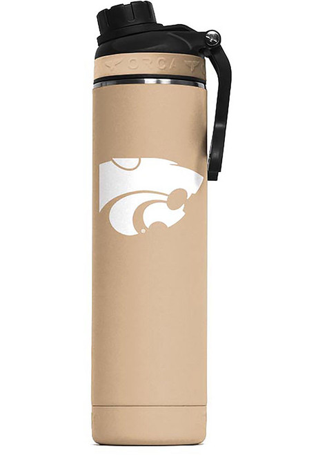 Tan K-State Wildcats Hydra 22oz Color Logo Stainless Steel Bottle