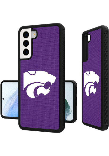 Purple K-State Wildcats Galaxy Bumper Phone Cover