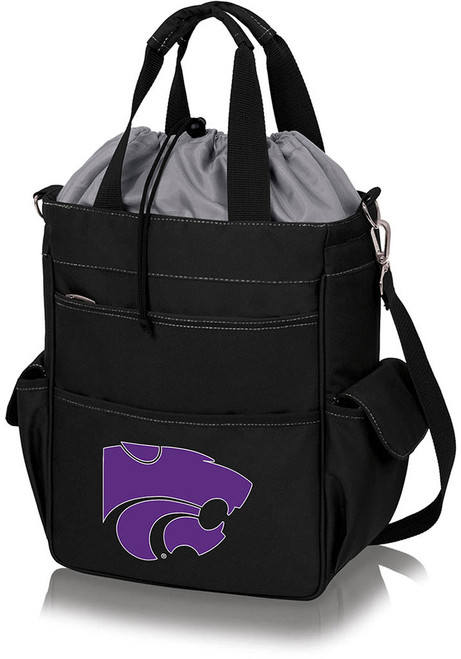 Black K-State Wildcats Activo Tote Cooler