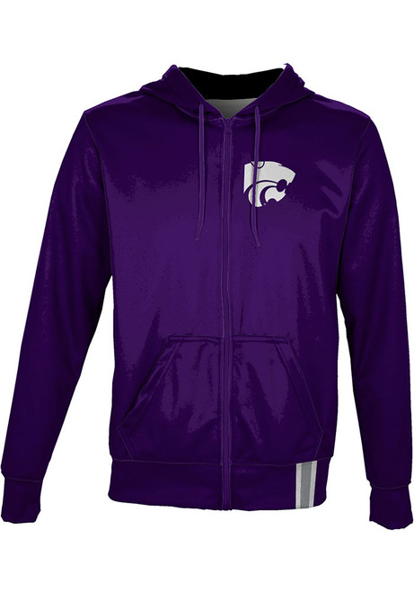 Youth K-State Wildcats Purple ProSphere Solid Light Weight Jacket