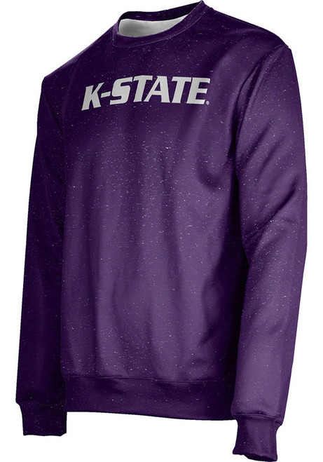 Mens K-State Wildcats Purple ProSphere Heather Crew Sweatshirt