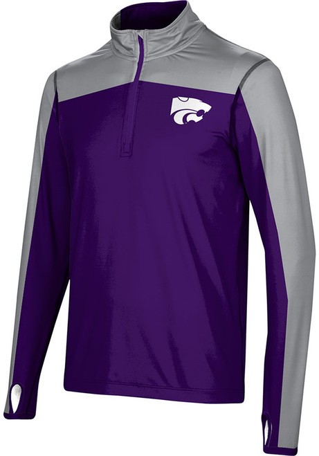 Mens K-State Wildcats Purple ProSphere Sharp 1/4 Zip Pullover