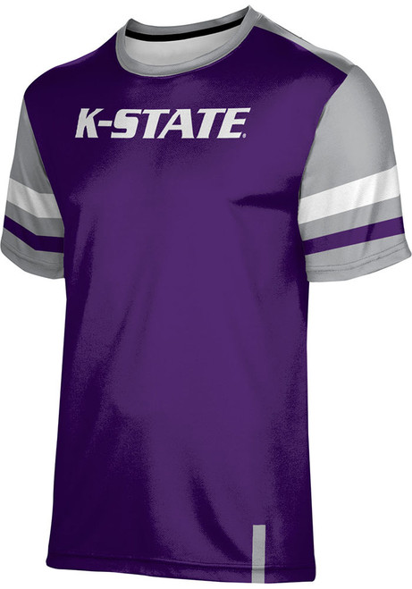 K-State Wildcats Purple ProSphere Old School Short Sleeve T Shirt