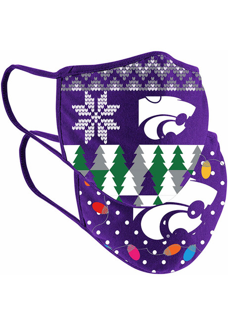 K-State Wildcats Colosseum Ugly Sweater Mens Fan Mask